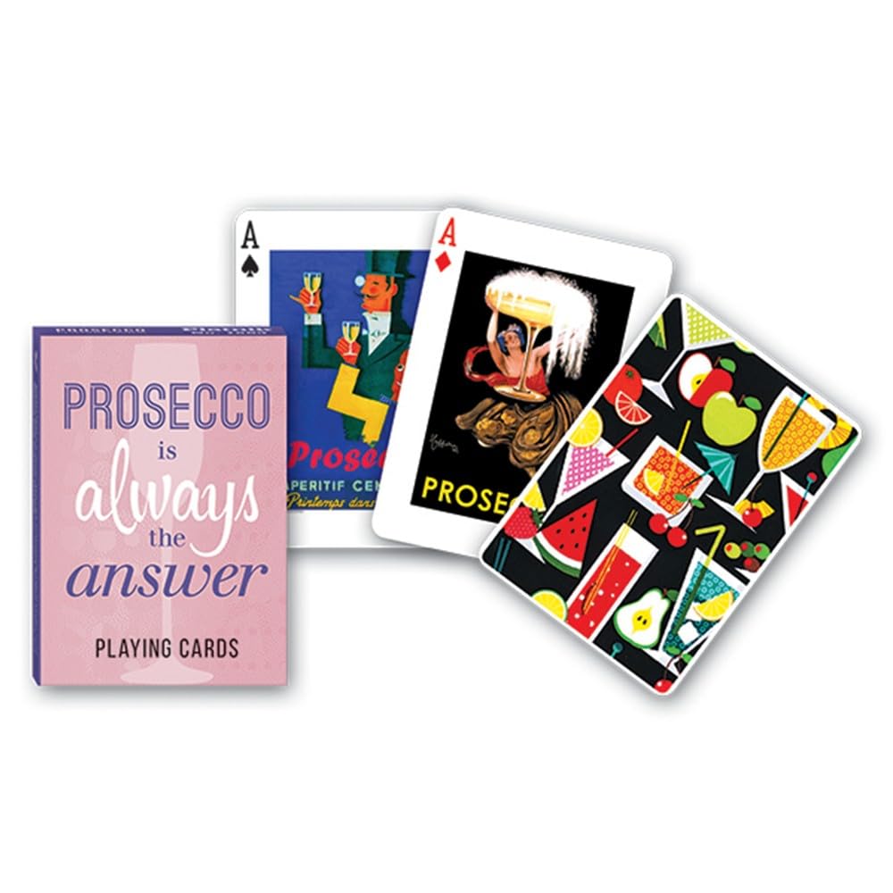 Gibsons P1683 Prosecco Playing Card