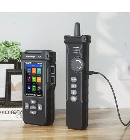 GuliTech NF-8506 Network Cable Tester Supports PING test/IP scan/network port speed Multifunction Cable Tracker finding tool(NF-8506)