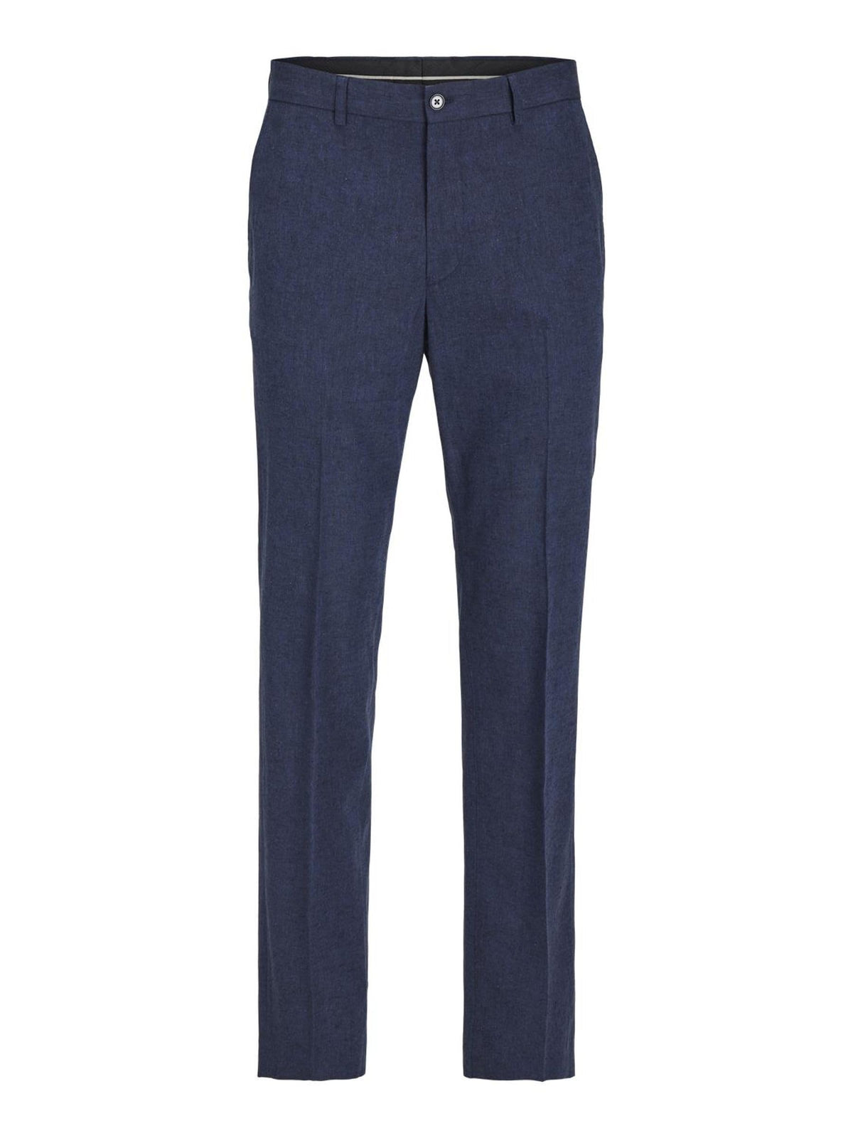 JACK & JONES Men's Jprriviera Linen Trouser Sn Suit Pants, Dark Navy/fit: Slim fit, W48