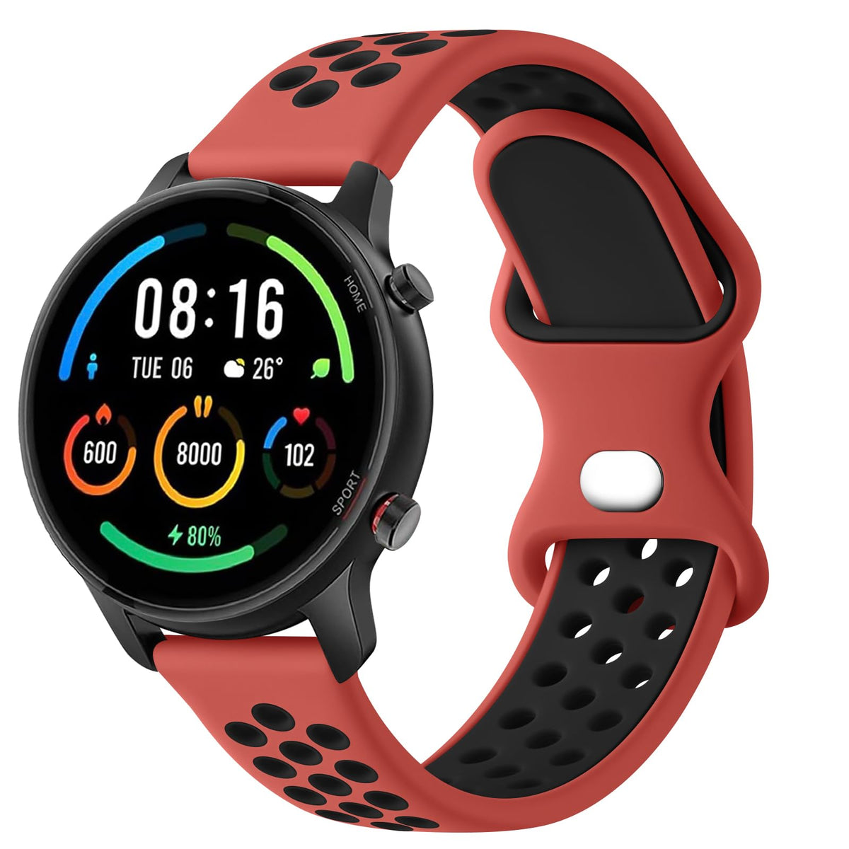 Wanme For Xiaomi Watch S3 strap/Xiaomi Watch 2/2 Pro/Watch S2/S1/S1 Pro/S1 Active for men and women, 22 mm silicone straps, breathable, waterproof sports replacement strap