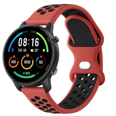 Wanme For Xiaomi Watch S3 strap/Xiaomi Watch 2/2 Pro/Watch S2/S1/S1 Pro/S1 Active for men and women, 22 mm silicone straps, breathable, waterproof sports replacement strap
