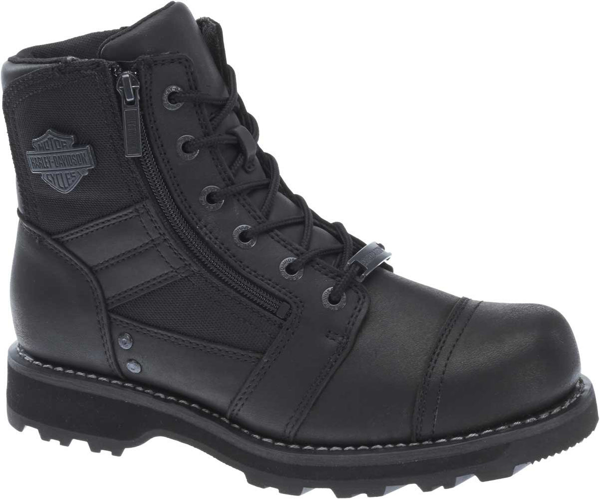HARLEY-DAVIDSON FOOTWEAR Men's Bonham Work Boot, Black, 11 M US
