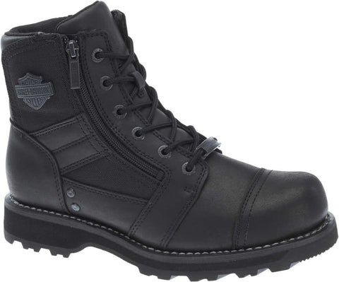 HARLEY-DAVIDSON FOOTWEAR Men's Bonham Work Boot, Black, 11 M US