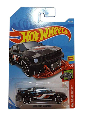 Hot Wheels 2019 Hw Game Over 5/5 Track Stars: 2005 Ford Mustang (Int. Card)