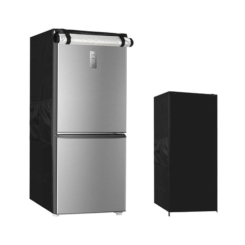 DEZYPZAM Upright Freezer Cover | Waterproof Upright Freezer Cover | for Protecting Upright Freezers/Beverage Refrigerator | Outdoor Refrigerator Cover (58x58x142 cm)