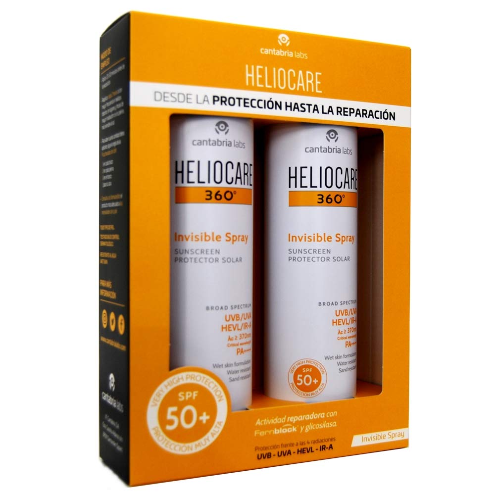 Heliocare Invisible Spray 360 Spf50+ 2x200ml