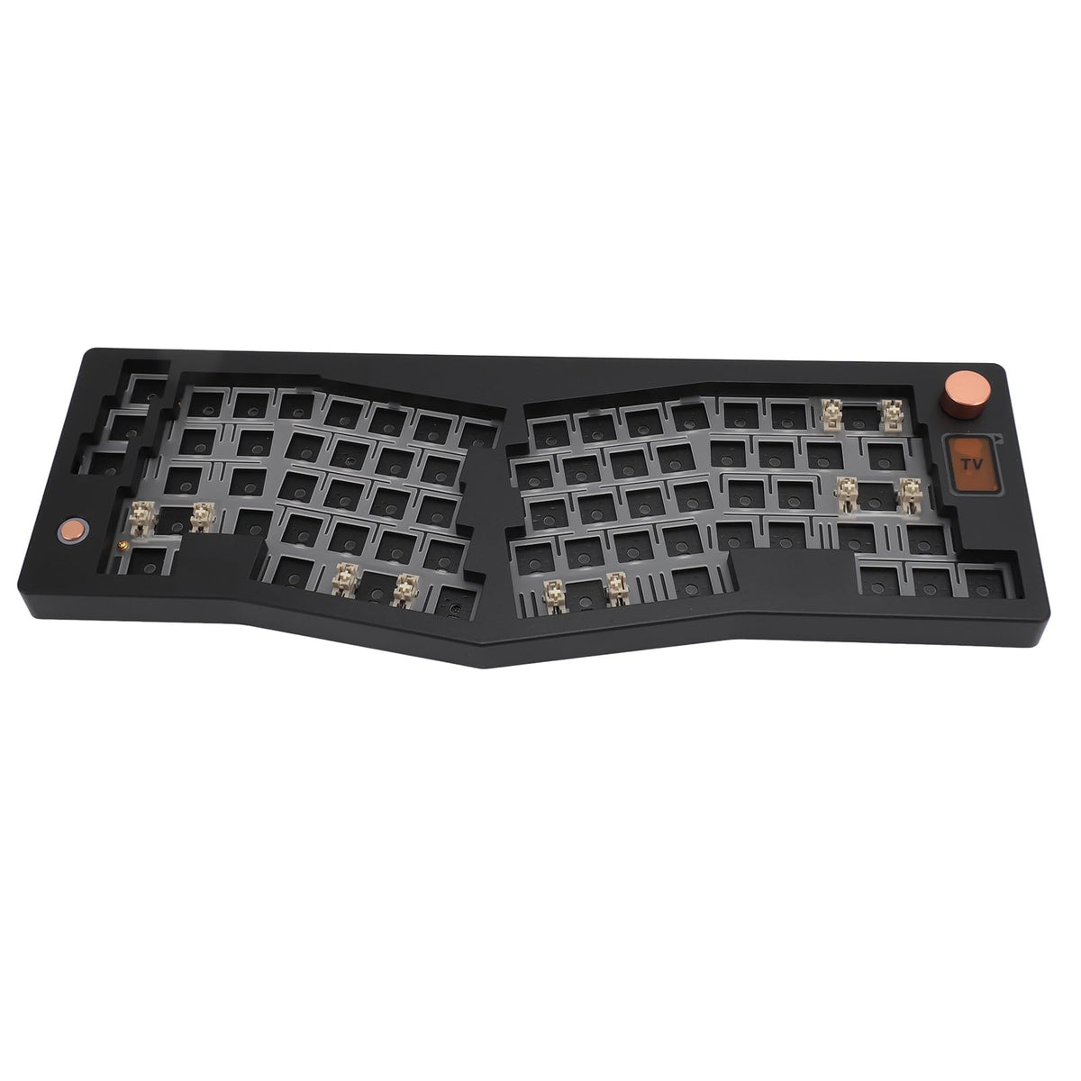 VBESTLIFE 65% Mechanical Keyboard Kit, Bluetooth 5.0 2.4G Type C 3 Modes Keyboard Ergonomic Hot Swappable Custom Gaming Keyboard, PCB Gasket Gaming Keyboard DIY Kit