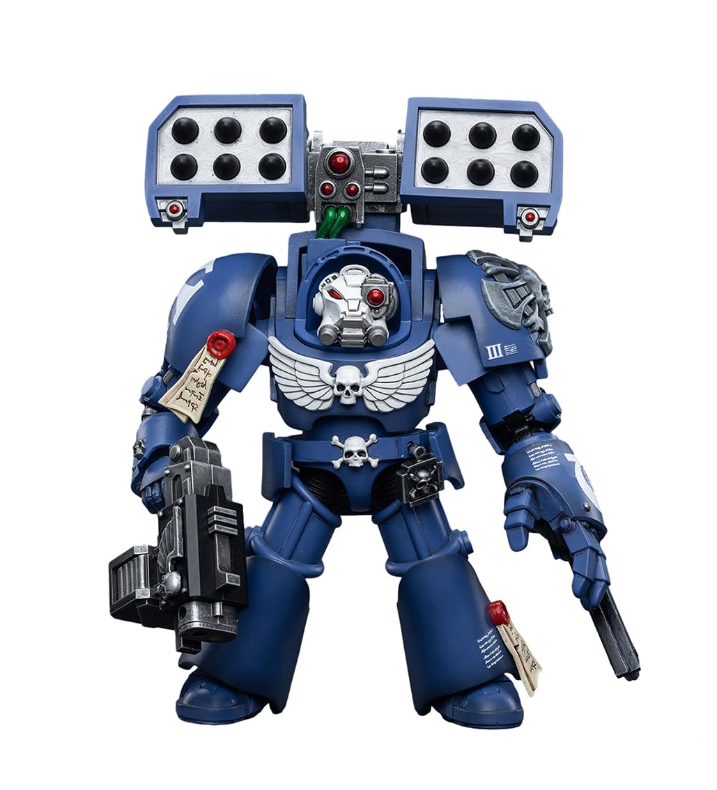 HiPlay JoyToy Warhammer 40K Ultramarines Terminators Brother Andrus 1:18 Scale Collectible Action Figure