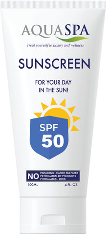 Aqua Spa Sunscreen SPF 50