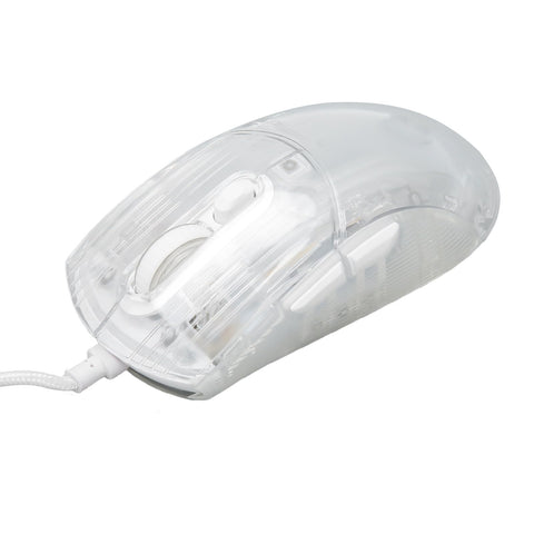 gernie Wired Transparent Mouse for Game USB OSX Playing Game, Gaming Mice, gerniem1fok478tv
