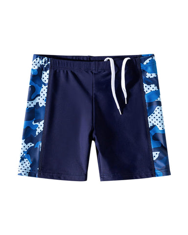 PAEHUIMT Boys Swimming Trunks, Boys Swim Shorts, for Kids 3-12 Years, Boys Swimming Costume (UK, Age, 11 Years, 12 Years, Regular, Blue)