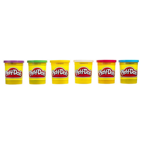Play Doh Modelling Clay 4 + 2 Primary Colours