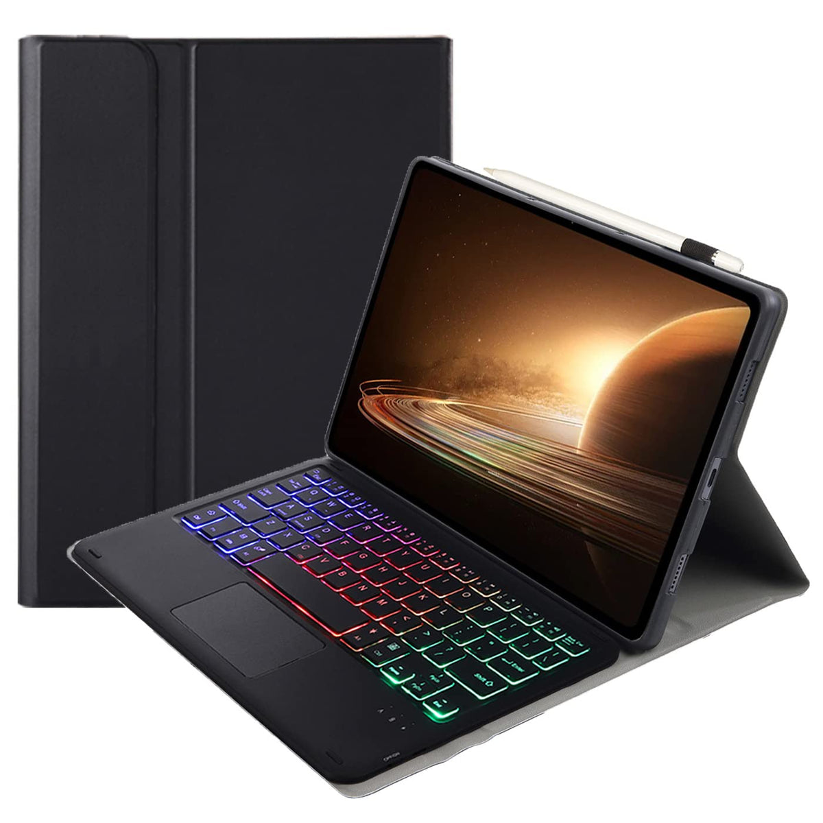 ZOMUN Bluetooth Keyboard Case Keyboard Cover for Oppo Pad 2 (11.61 inch), Backlit Keyboard | TrackPad Mouse