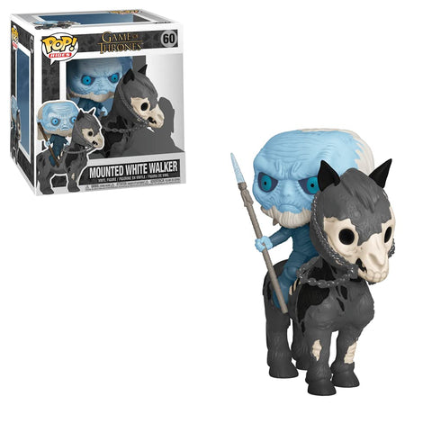 Funko Pop! Rides: Game of Thrones - White Walker On Horse, Multicolor, Standard