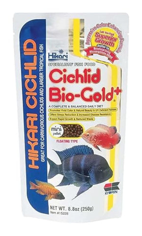 Hikari Cichlid Biogold+ - Mini Pellets - 8.8 oz