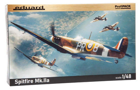 Eduardo EDU82153 1/48 Profile Pack British Air Force Supermarine Spitfire Mk.2a Plastic Model / EDU82153 1:48 Eduard Spitfire Mk.IIa ProfiPACK [Model Building KIT]