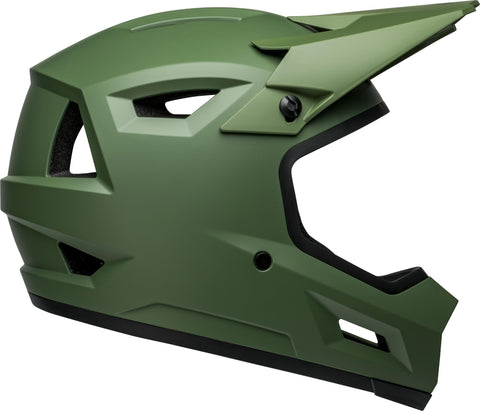 BELL Sanction 2 Adult Full Face Bike Helmet - Matte Dark Green, Medium