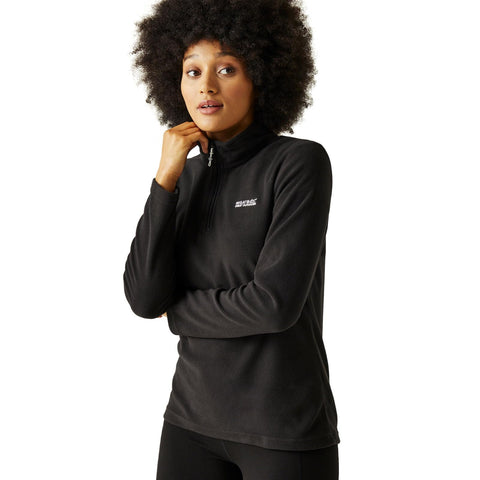 Regatta Womens Sweethart 1/2 Zip Fleece Pullover - Blackcurrent - 12 UK