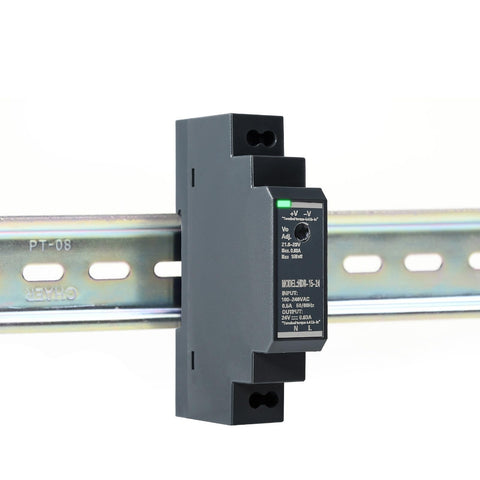 DEWIN Switching Power Supply,24V Dinrail Transformer Din Rail Power Supply Transformer for Din Rail for Industrial Automation Equipment HDR-15W-24V 0.63A