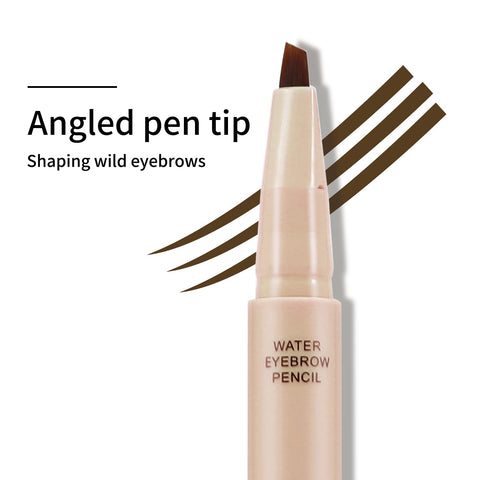 Boobeen Liquid Eyebrow Pencil, Water Based Tattoo Eyebrow Pen, Waterproof Brow Microblading Pen Creates Wild Brow Makeup