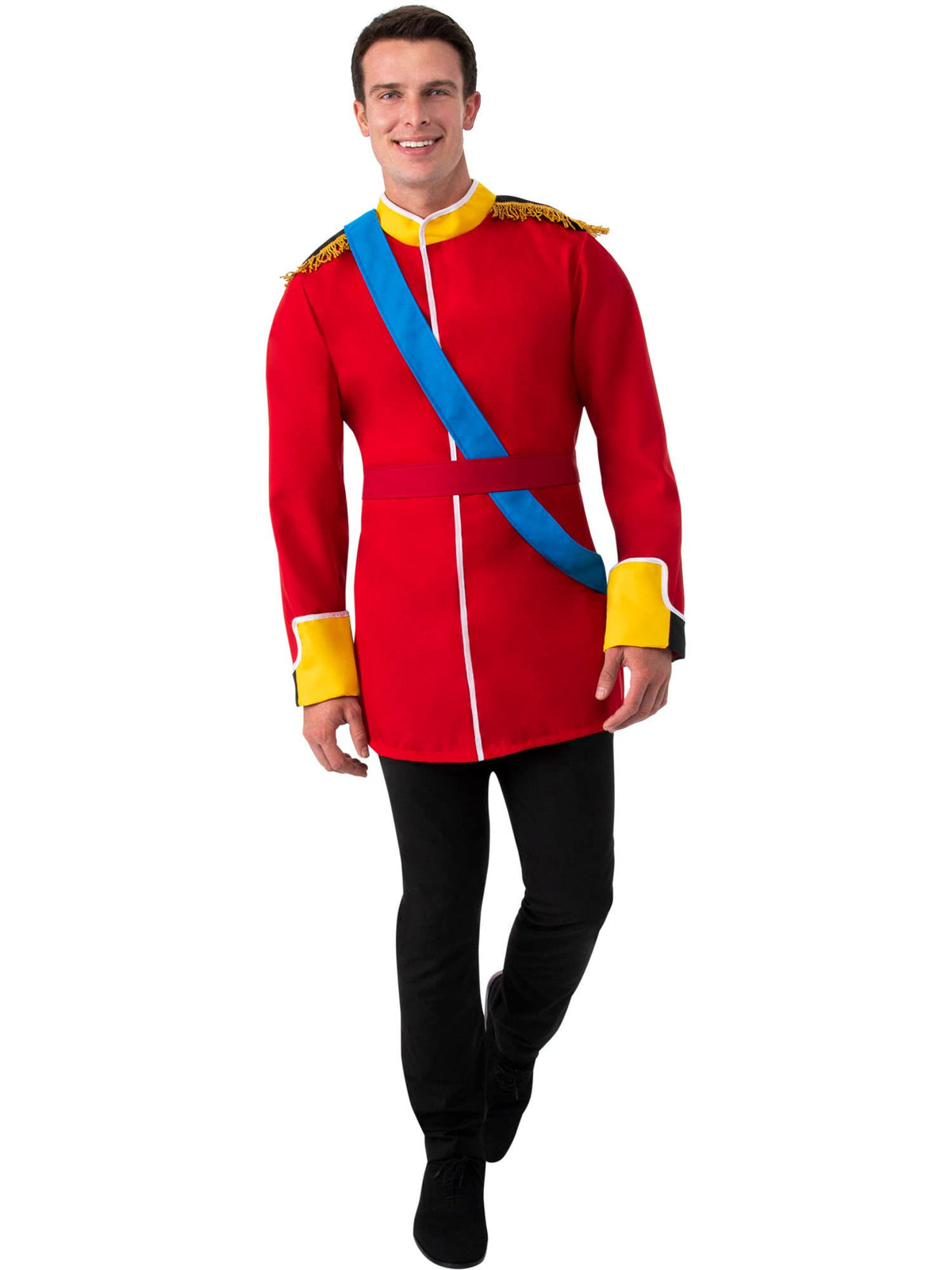 Rubies Red Royal Prince Adult Costume Set - Vibrant Design, Perfect for Halloween, Themed Events, & More Halloween Halloween