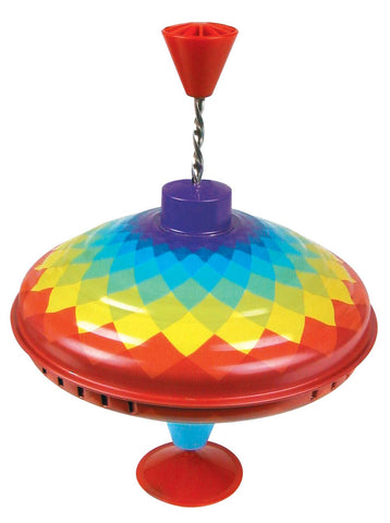 Tobar Rainbow Humming Top Traditional Spinning Toy
