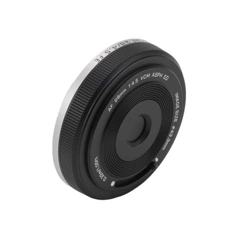 VILTROX 28mm F4.5 FE Pancake Lens for Sony FE Chips-Size Full Frame AF Lens for Sony e Mount, Prime Wide Angle Lens for Sony e Mount a7cr a7cii a7c a6700 zv-e100 a6600 a6400 a7iv a7iii