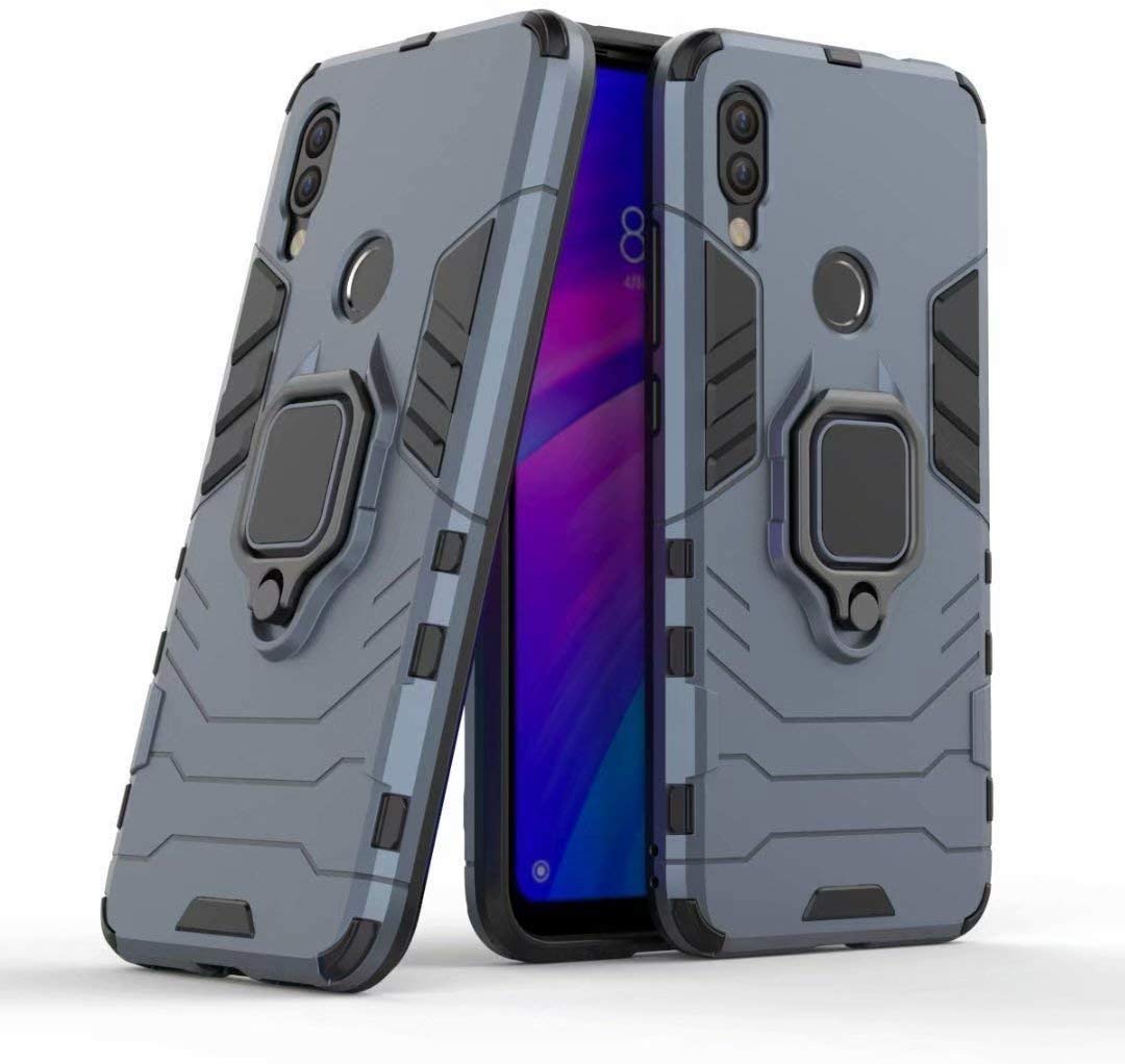 Wuzixi Case for Sony Xperia 5 III. Sturdy and Durable, Built-in Kickstand, Anti-Scratch, Shock Absorption, Durable, Cover for Sony Xperia 5 III.Dark Blue