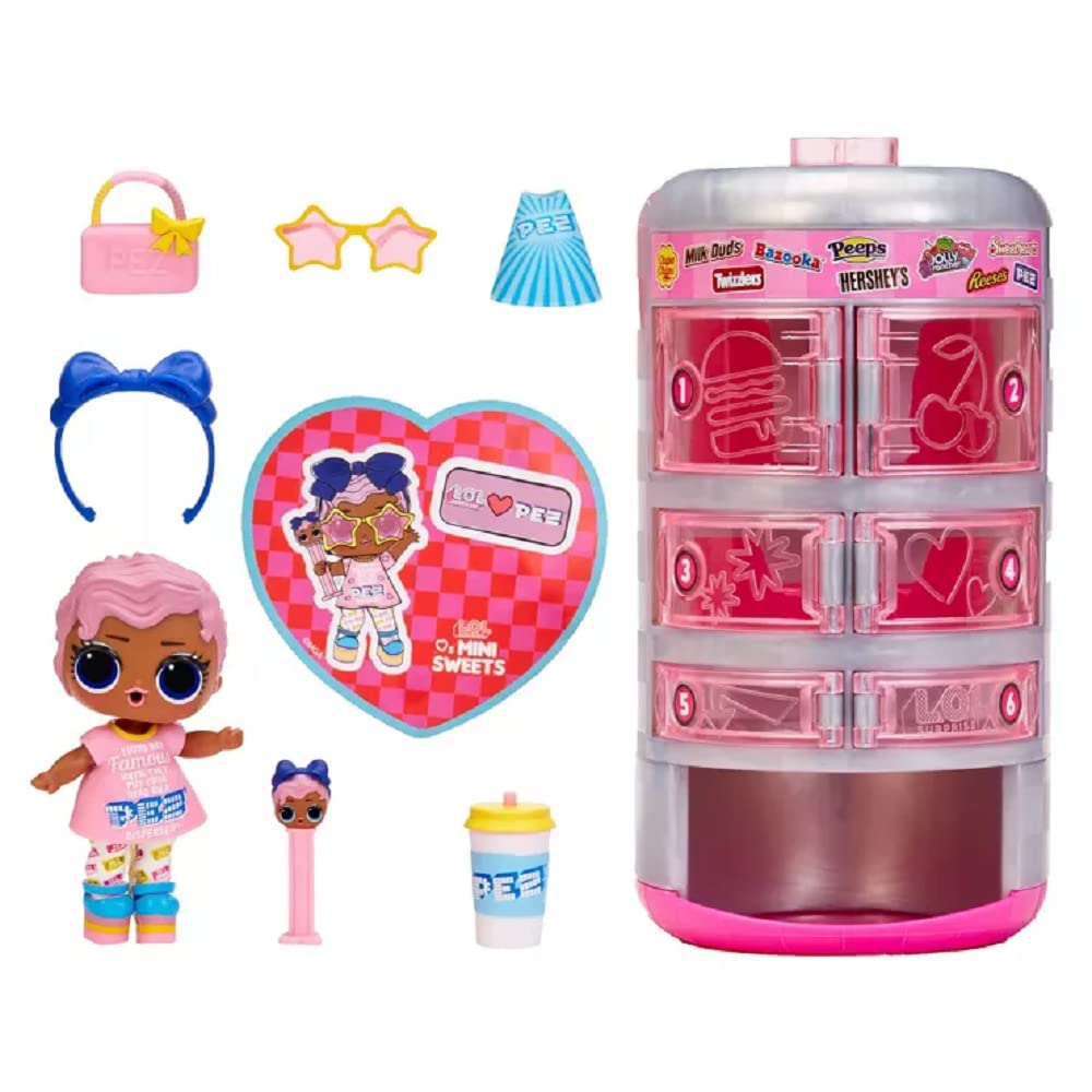LOL Surprise Loves Mini Sweets Surprise O Matic Dolls with 9 Surprises