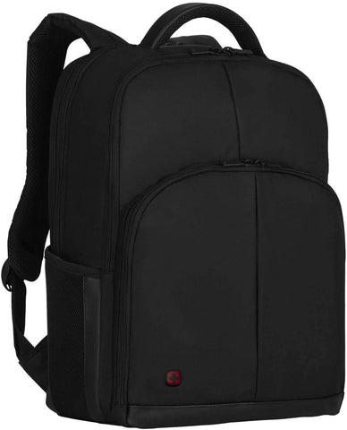 WENGER Link 16 Laptop Backpack, Fits up to 16ÃƒÆ’Ã‚Â¢ÃƒÂ¢Ã¢â‚¬Å¡Ã‚Â¬Ãƒâ€šÃ‚Â³ Laptop, up to 10ÃƒÆ’Ã‚Â¢ÃƒÂ¢Ã¢â‚¬Å¡Ã‚Â¬Ãƒâ€šÃ‚Â³ Tablet, 21 l, Unisex, Ideal for Business Uni School Travel, Black