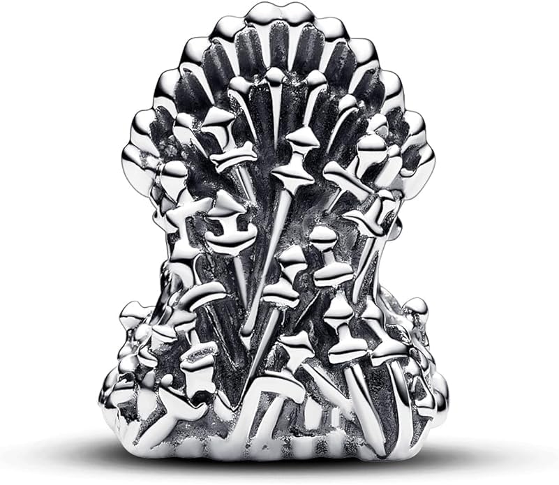 PHCLASY Christmas Game Iron Throne Charms for Bracelets and Necklaces Dangle Pendants Beads Charms Christmas Jewelry Gift for Women