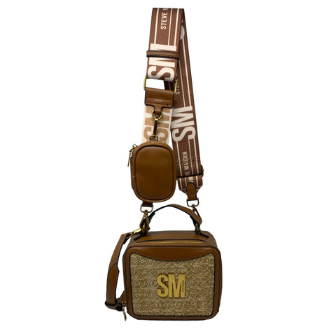 Steve Madden BElizza Convertible Crossbody Bag (Cognac)