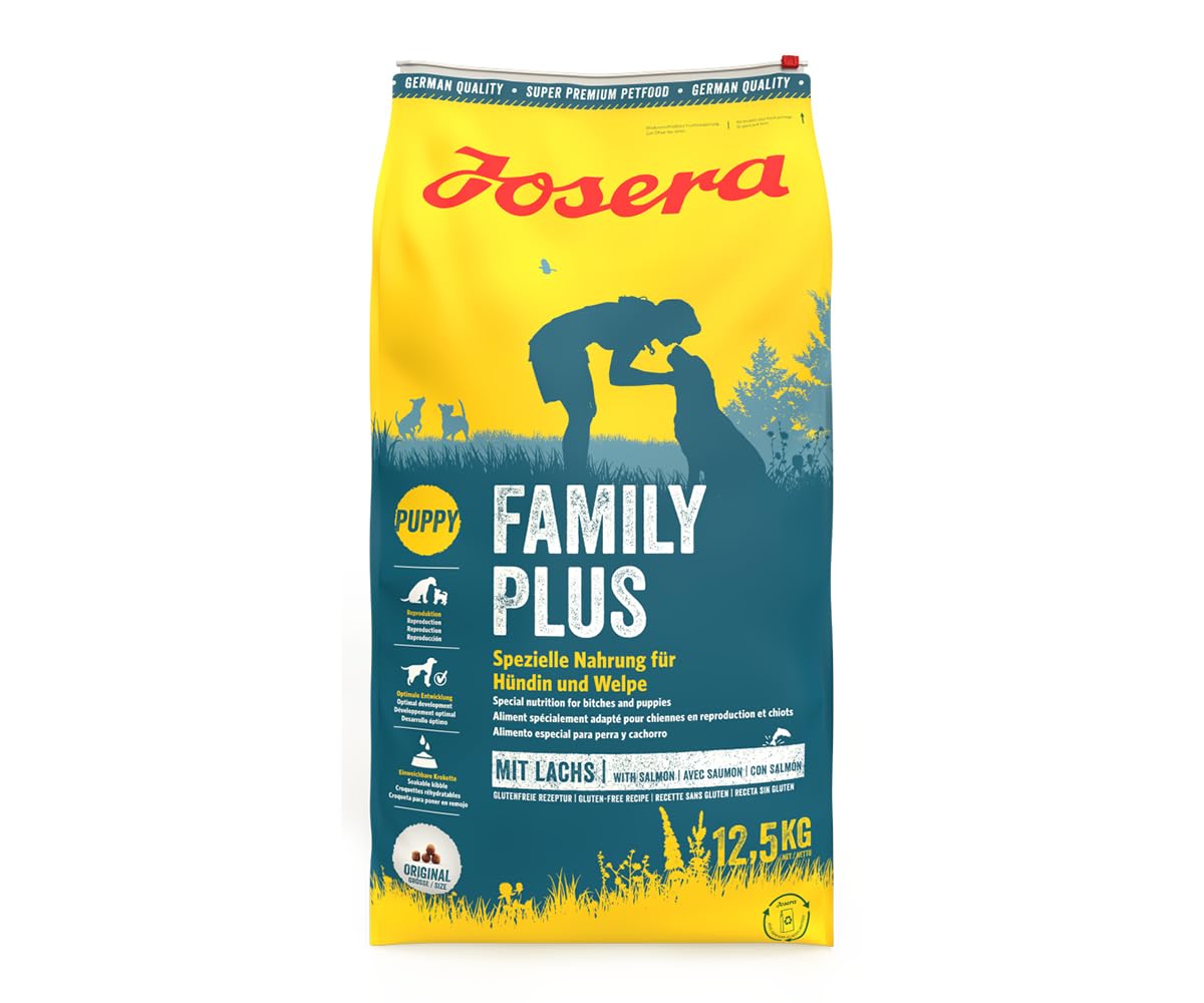 Josera FamilyPlus puppy food specially formulated for pregnant mothers and puppies 12.5kg