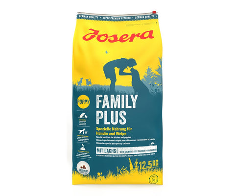 Josera FamilyPlus puppy food specially formulated for pregnant mothers and puppies 12.5kg