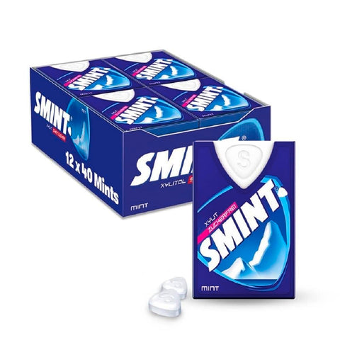 Smint Peppermint Powermints -12 x 8 g Dispenser
