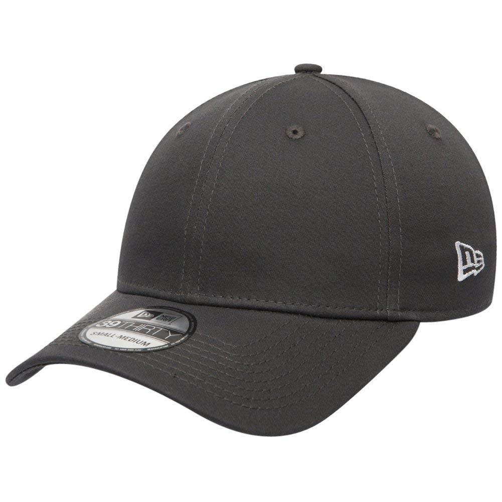 New Era 39Thirty Stretch-Fit Cap - NE Flag Graphite - M/L