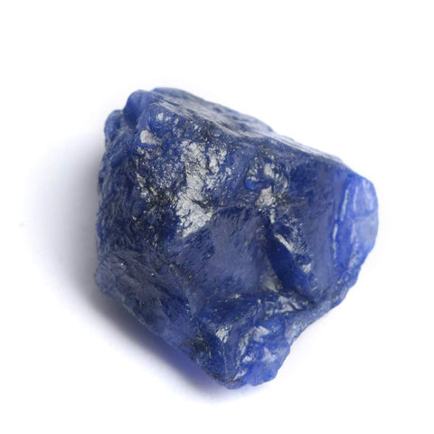 GEMHUB Raw Healing Sapphire Crystal 49.00 Carat EGL Certified Natural Blue Sapphire Gemstone Rough Stone