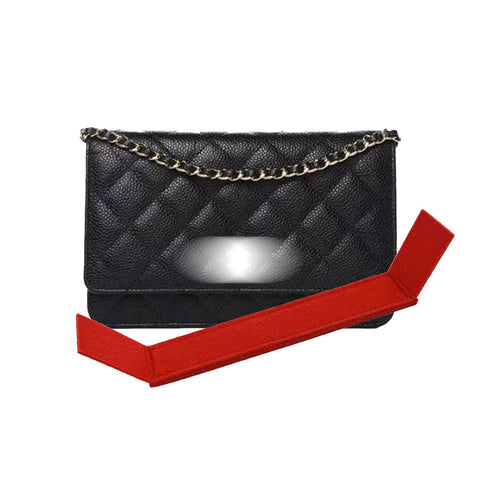 Purse Inserts To Keep Shape,For Woc Base Shaper,Purse Bottom Insert Provides Stylish Support (Red)