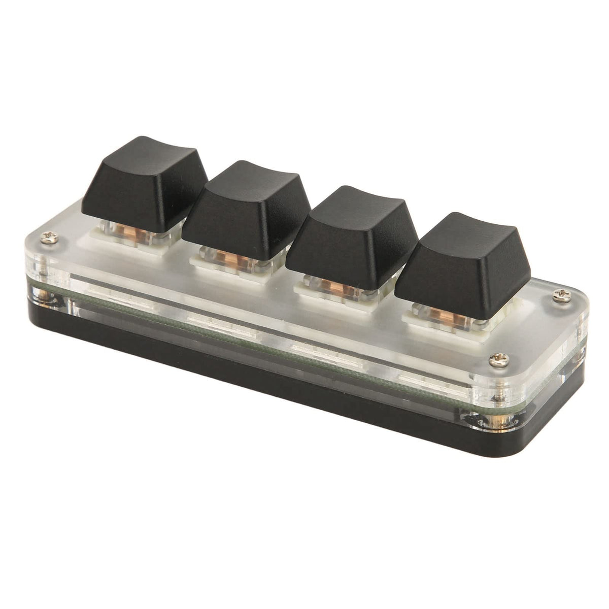 Programmable Keyboard Programmable Keypad Mini for USB RGB, Acrylic Mechanical Outdoor Acrylic for Game RGB, Numeric Keypads