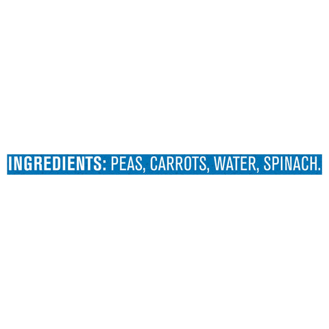 Gerber 2nd Foods Pea, Carrot & Spinach Pureed Baby Food, 4 Ounce Tubs, 2 Count (Pack of 8)