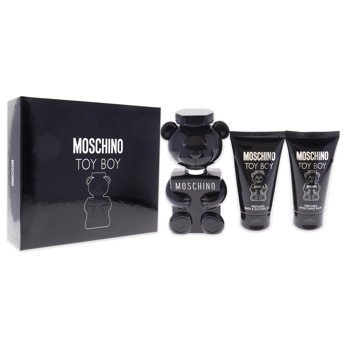 Moschino Moschino Toy Boy Men 1.7oz EDP Spray, 1.7oz Bath and Shower Gel, 1.7oz After Shave Balm 3 Pc Gift Set