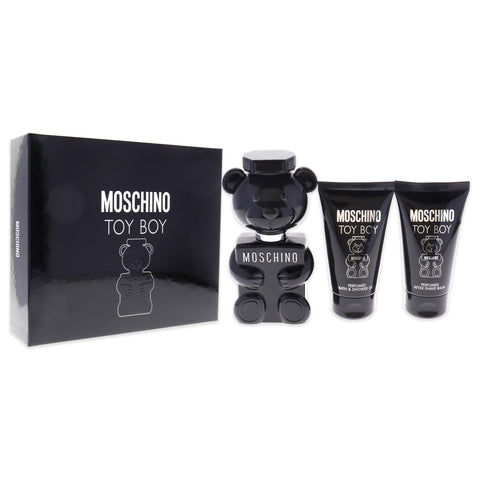 Moschino Moschino Toy Boy Men 1.7oz EDP Spray, 1.7oz Bath and Shower Gel, 1.7oz After Shave Balm 3 Pc Gift Set