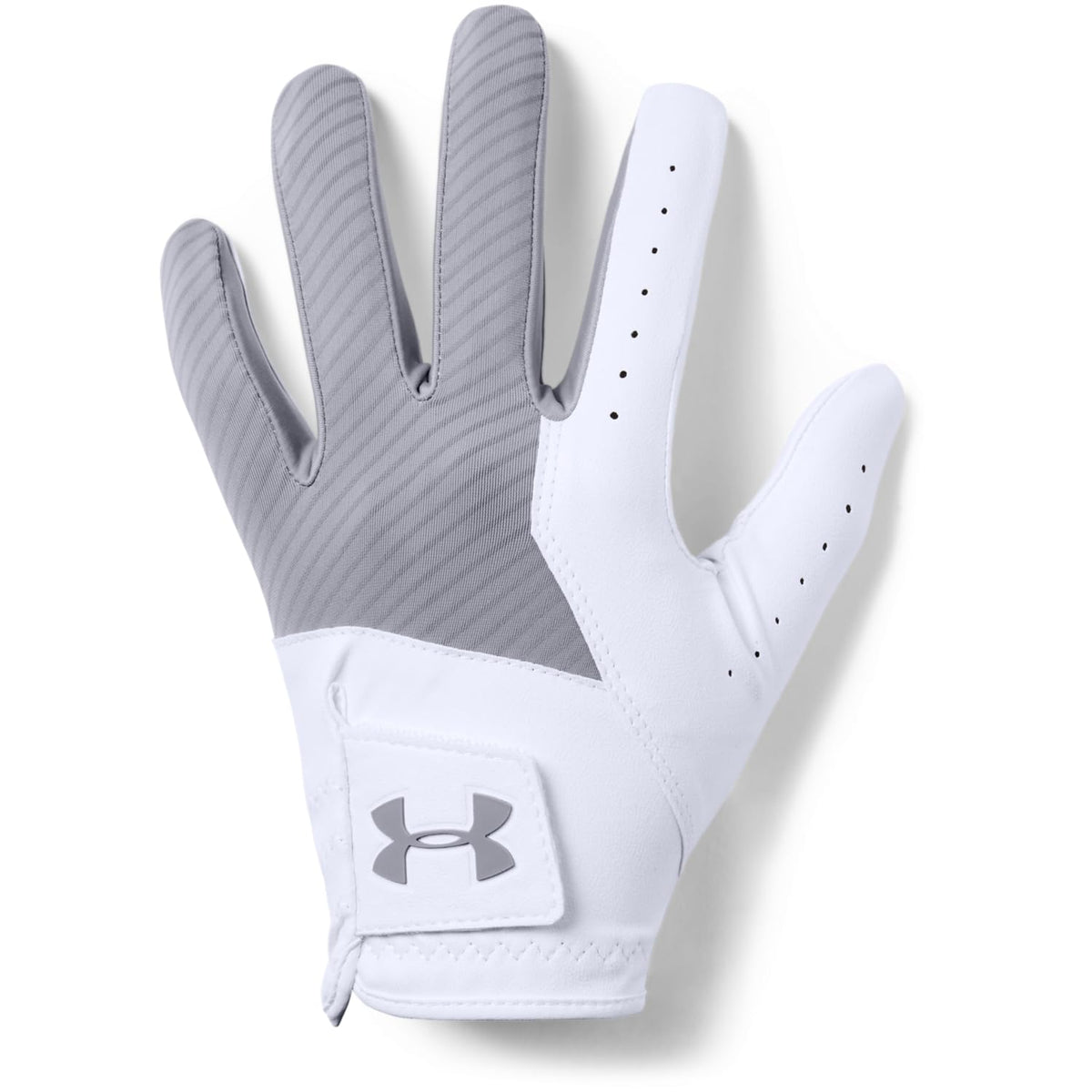 Under Armour Men's Full Finger Gloves UA Medal Golf Glove, STL, 1349705-035, RMD
