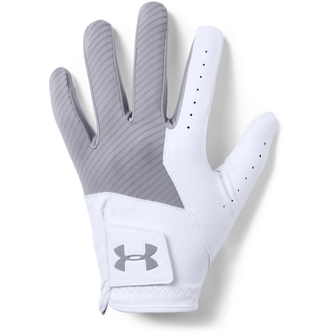 Under Armour Men's Full Finger Gloves UA Medal Golf Glove, STL, 1349705-035, RMD