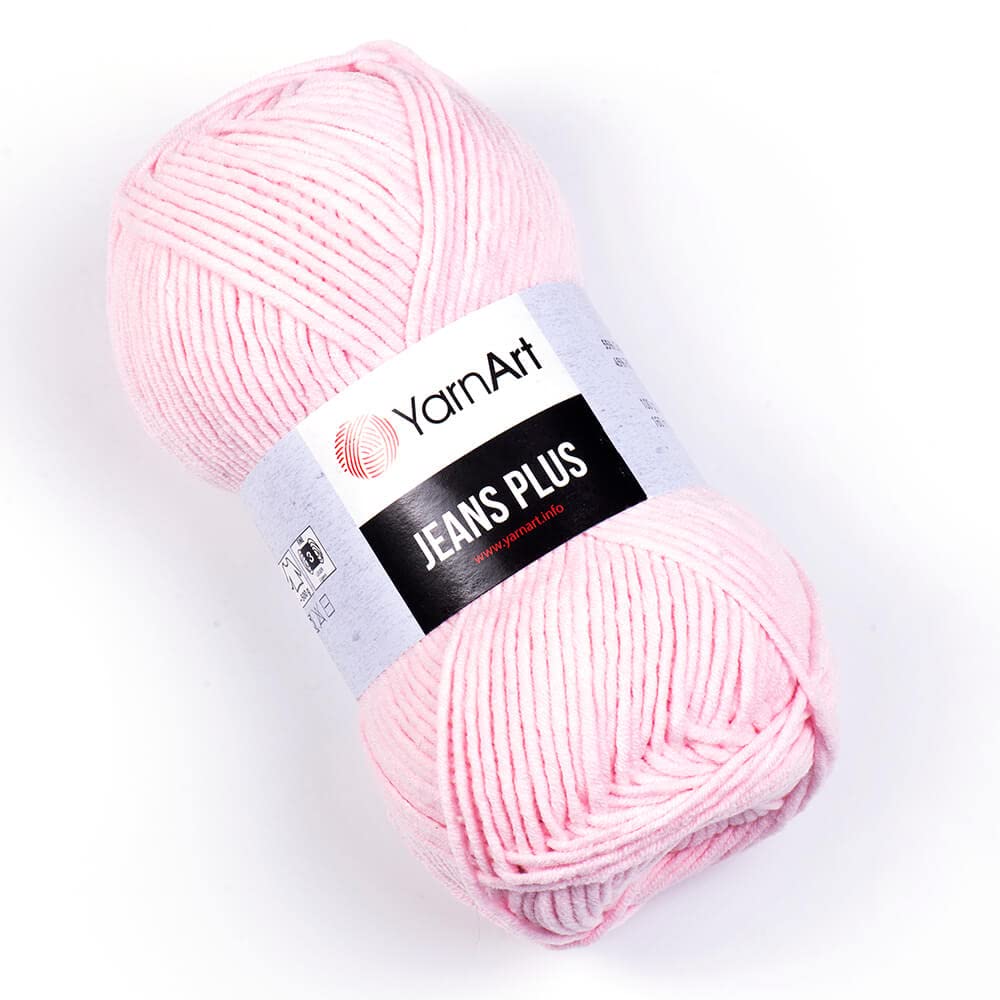 Yarn Art Jeans Plus Yarn, 55% Cotton 45% Polyacrylic, 100 g (3.5 oz), 160 m (174 yds), Yarn Weight: 4 : Worsted-Aran (74)