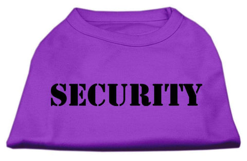 Mirage Security Screen Print Shirt, XXXXXX-Large, Purple