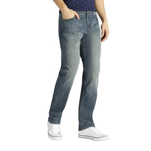 Lee Men's Extreme Motion Athletic Fit Tapered Leg Jean Mega 32W x 36L