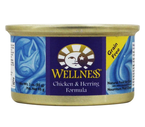 Wellness CAT Food CHKN & Herring, 3 OZ