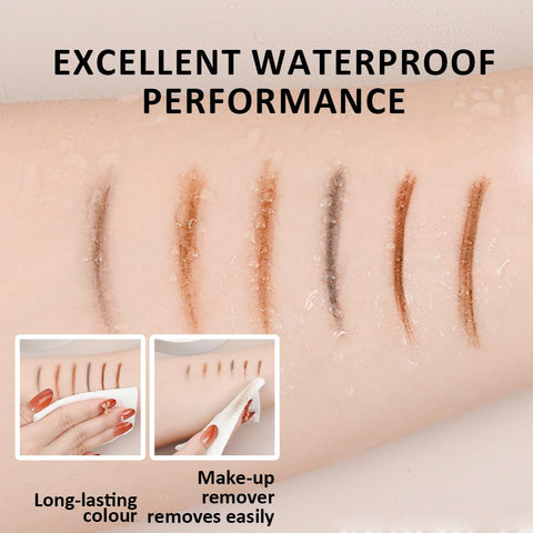 Generic Eyebrow Pencil, Waterproof, Long-lasting, Professional Eyebrow Shaping and Filling Pencil for Women Eye-Makeup; ?3-in-1?Eyebrow Pencil *3; Black #-0408045
