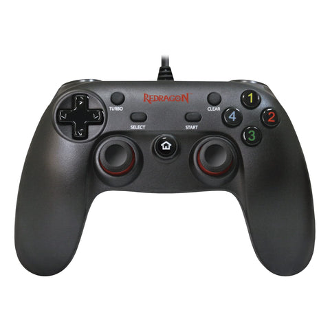 Redragon Saturn G807 16-Button Wired Data Input Controller for Computer and 16 Knobs, Black